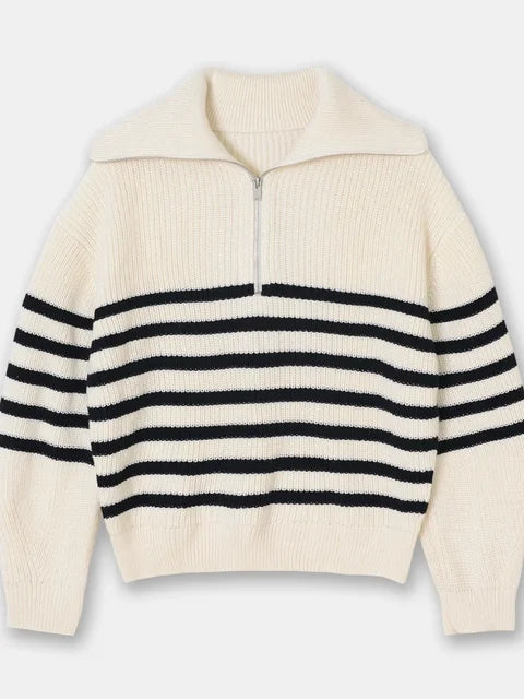 https://ae01.alicdn.com/kf/S5c7d5264ea97437e8acf5659e26f546e5/Women-s-Turtleneck-Loose-Lapel-Striped-Knitwear-Women-Pulovers-New-Simplicity-Half-Zipper-Casual-Fashion-Women.jpg_640x640.jpg
