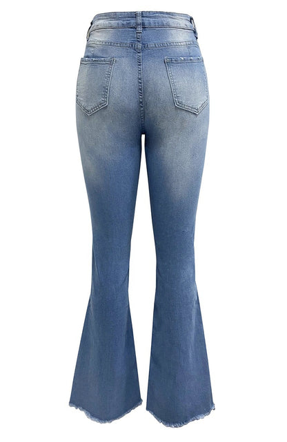 Wolf Sculpt Micro Flare Jeans
